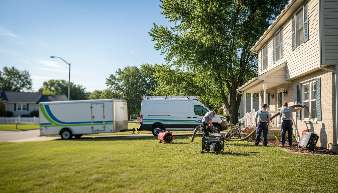 Flooded Basement Restoration And Cleanup With Repair in Neligh, NE near me